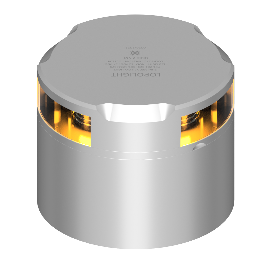 2nm 360° Yellow/Strobe w/Conn & Alu-baseCSCD 2nm 360° Yellow/Strobe w/Conn & Alu-baseCSCD